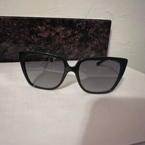 Coach Black Cat-Eye Sunglasses